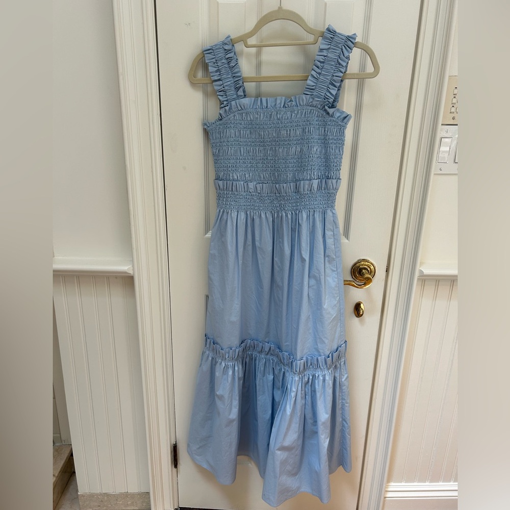 Light blue SEA dress size XS never worn perfect condition